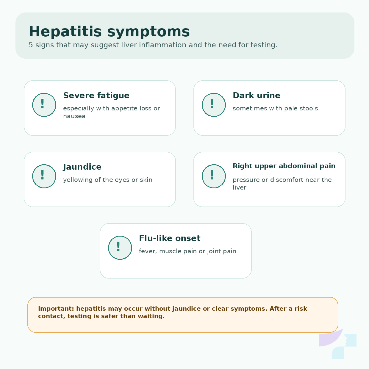 Hepatitis symptoms Hepatitis symptoms