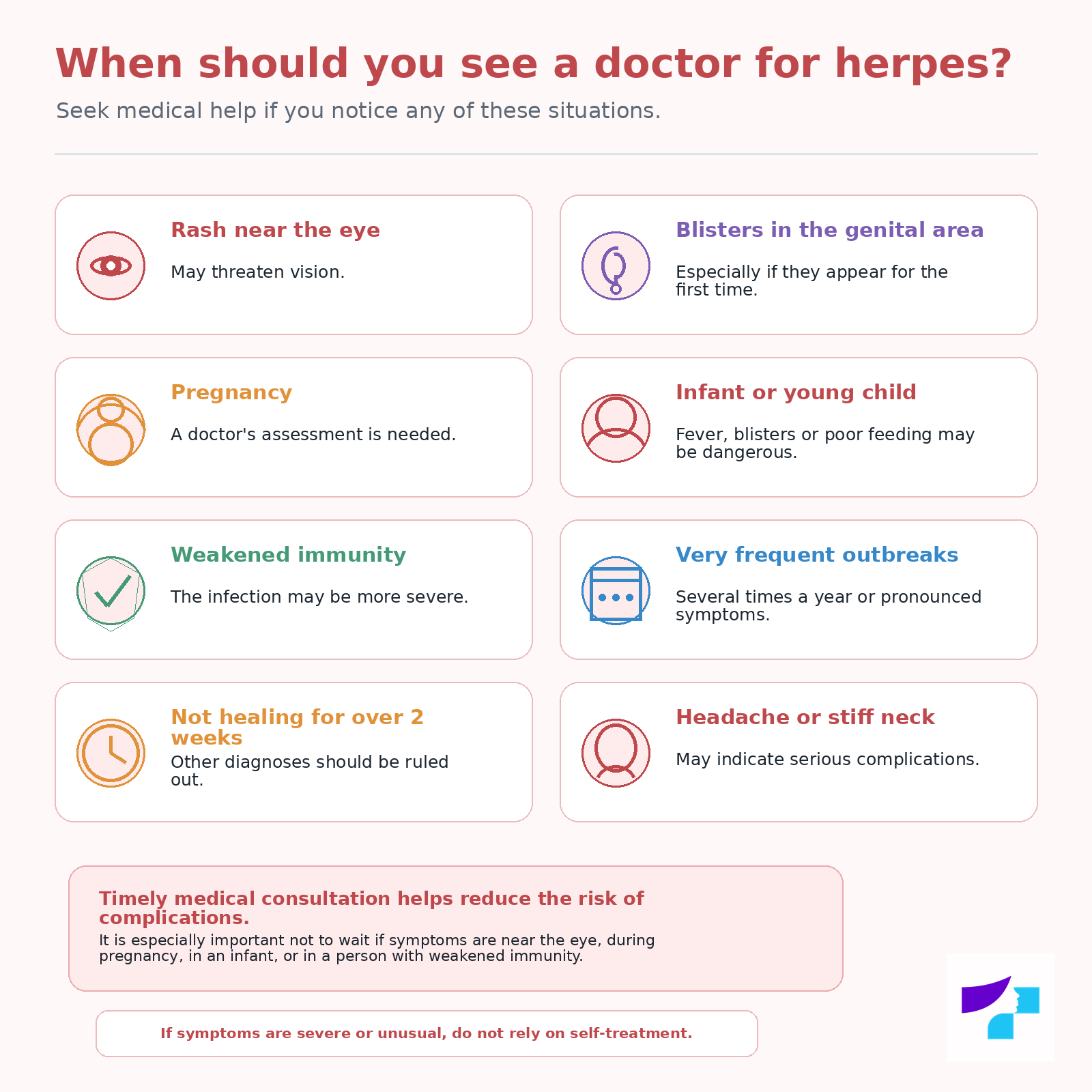 When should you see a doctor for herpes? When should you see a doctor for herpes?