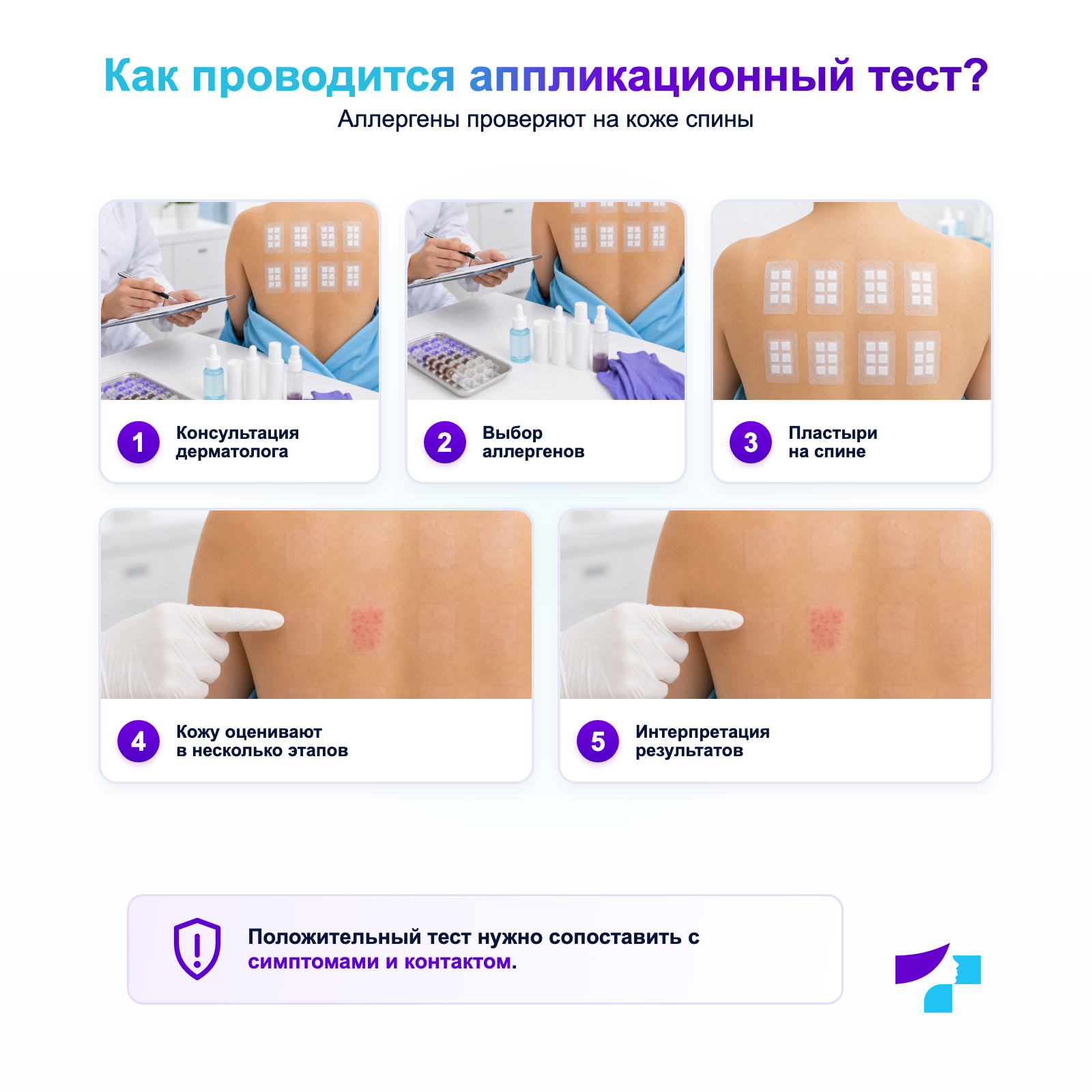 Как проводится аппликационный тест Аппликационный тест: выбор аллергенов, нанесение на спину и оценка отсроченной реакции